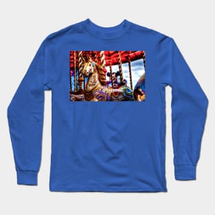 Carousel, Merry Go Round Horse Long Sleeve T-Shirt